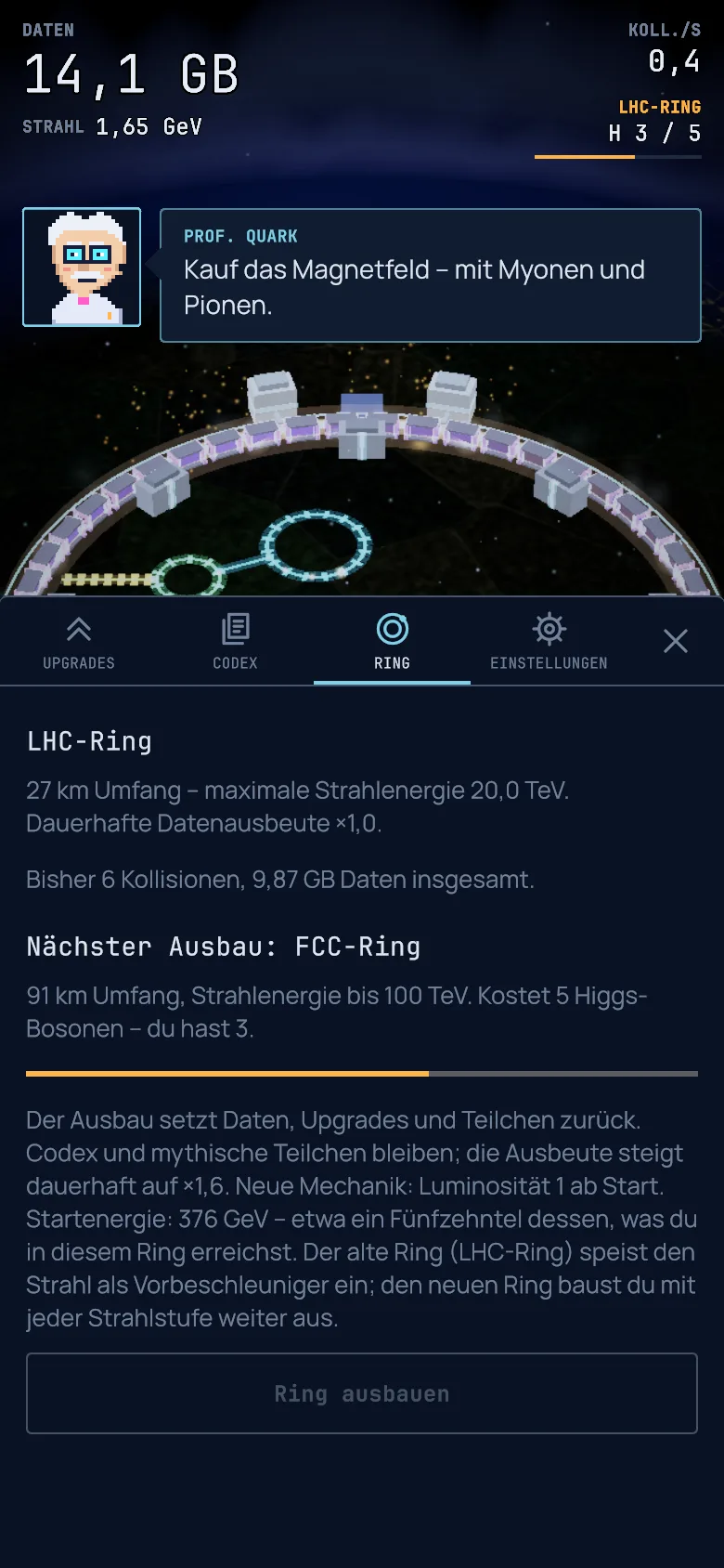 Screenshot: Der Ring