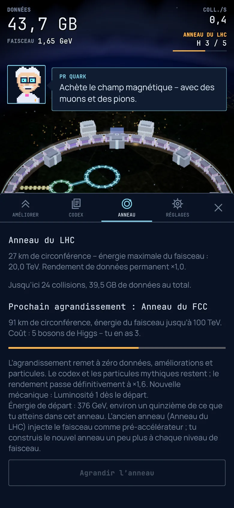 Capture d’écran : L’anneau