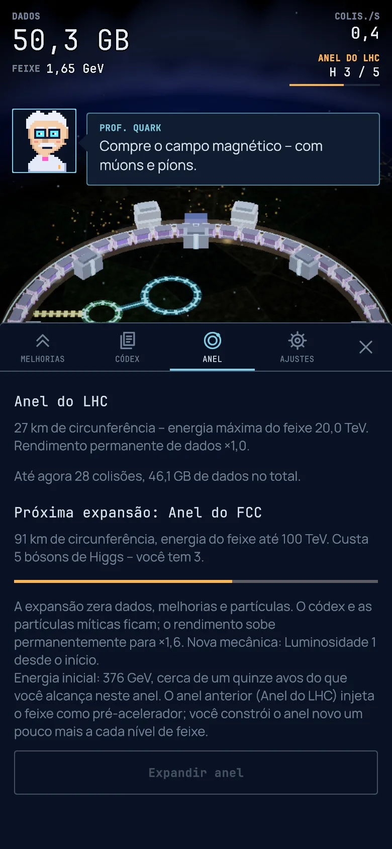 Captura de tela: O anel