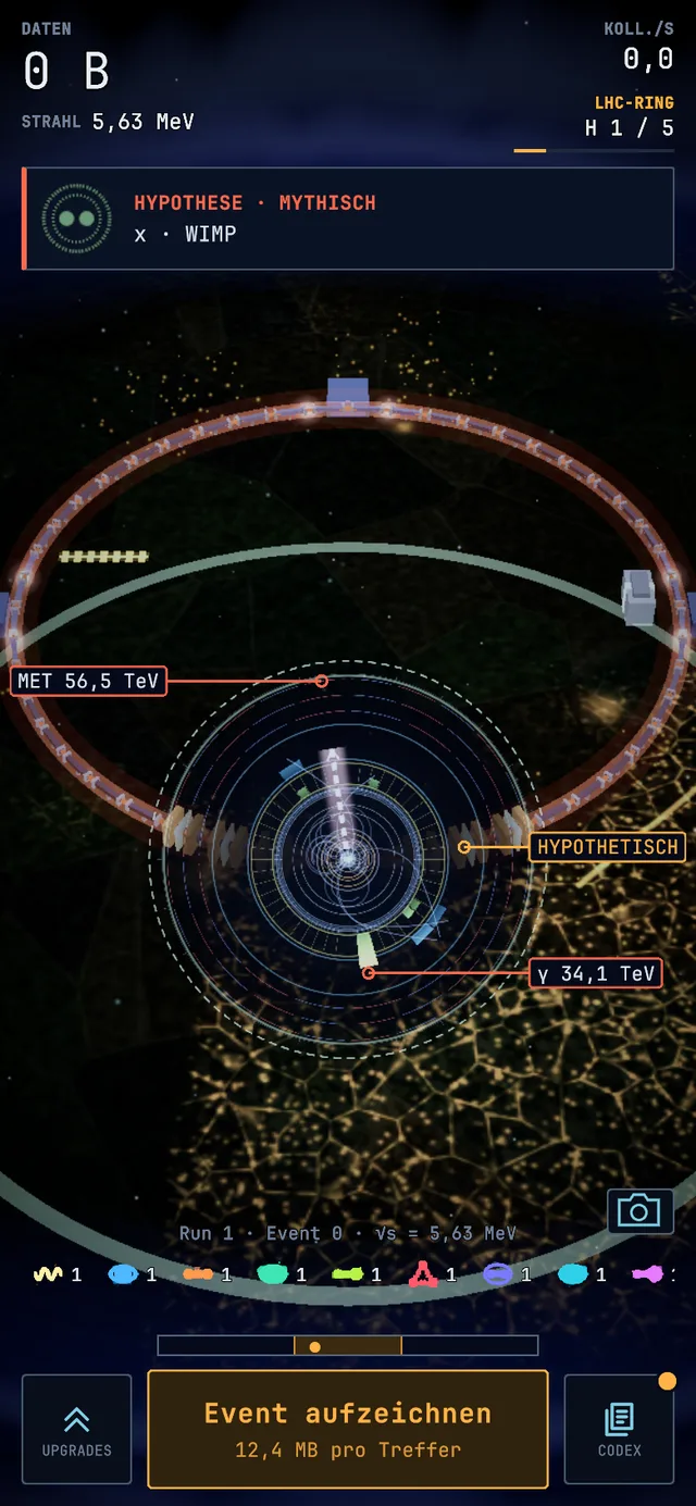 Eventanzeige eines WIMP-Events, Screenshot aus dem Spiel.