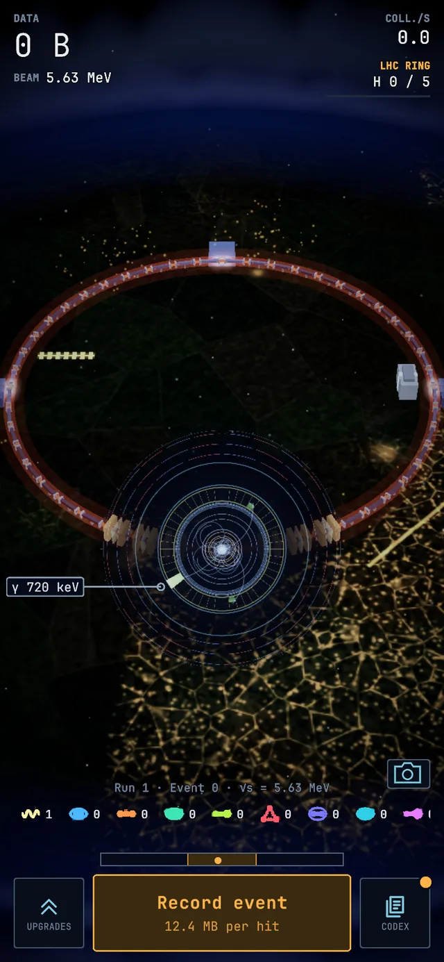 Eventanzeige eines Photon-Events, Screenshot aus dem Spiel.